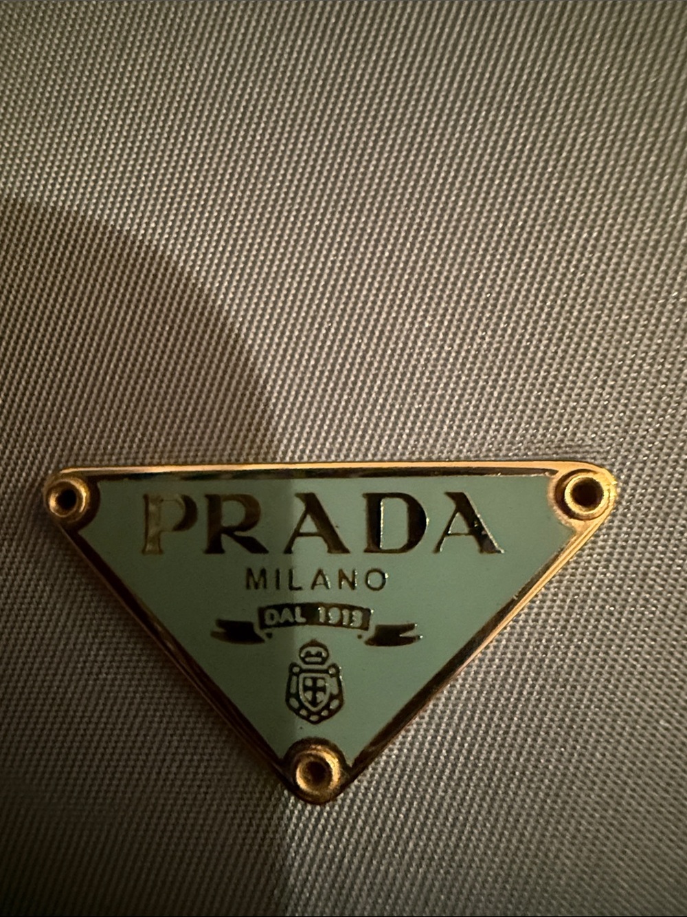 🔥Like New In inclusion Prada Tessuto Nylon Flap Wallet Blue - Picture 15 of 15